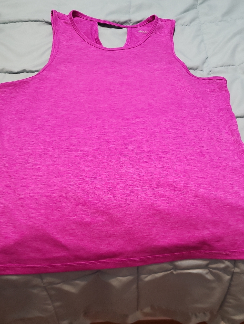 Bright Pink Racerback Tank Top